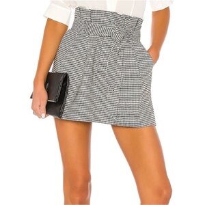 ALICE + OLIVIA paper bag mini skirt size 0